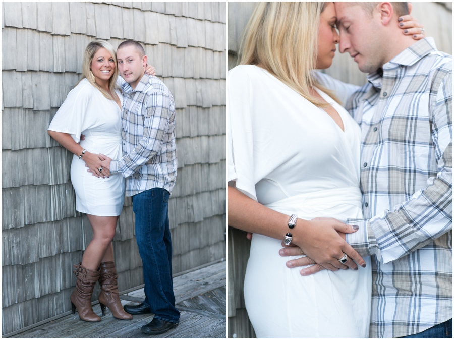 Stoney's Seafood Engagement - Fall Engagement Photographer