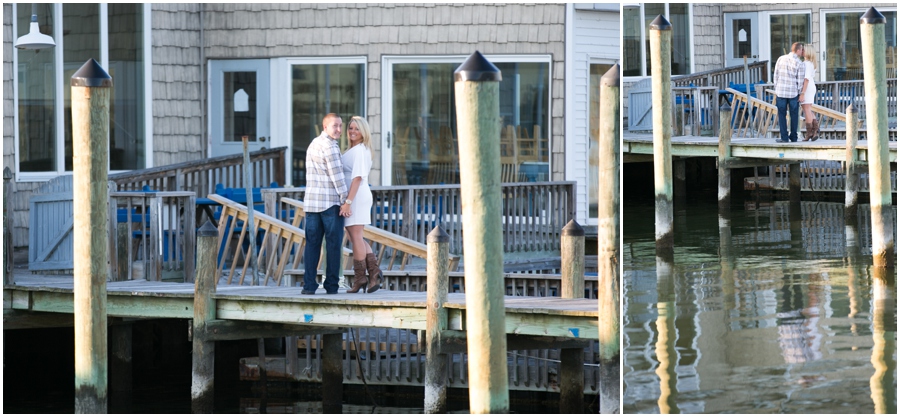 Stoney's Seafood Engagement - Fall Engagement Photographer