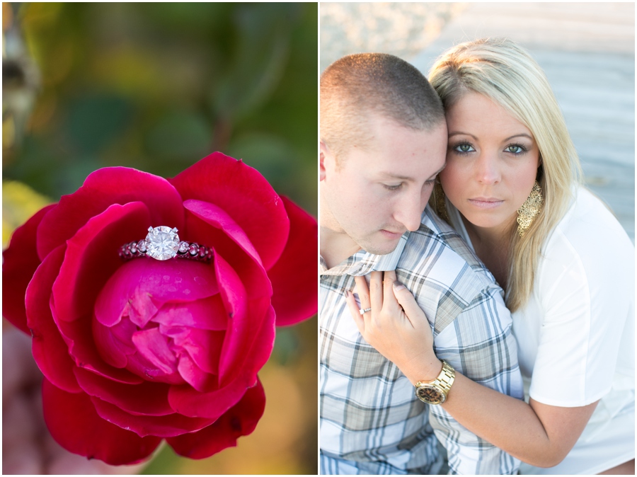 Stoney's Seafood Engagement Photographer - Hyatt Regency Chesapeake Bay Couple