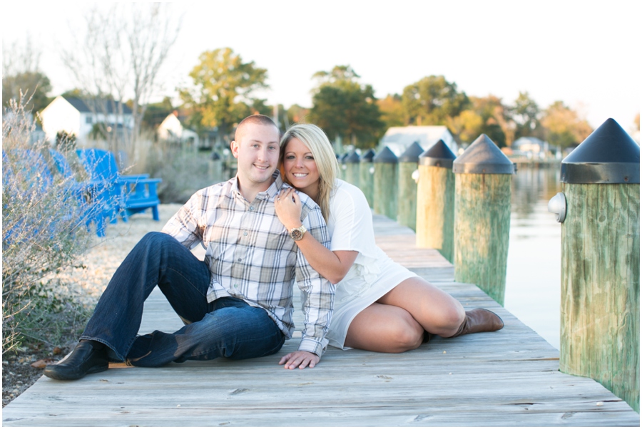 Broomes Island Engagement Session - Stoney's Seafood Restaurant Engagement