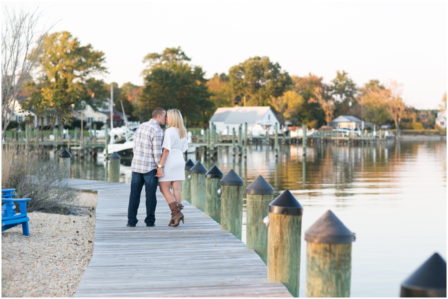 Broomes Island Engagement Session - Waterfront Engagement Photographer