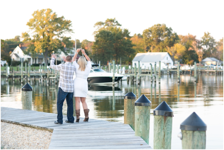 Broomes Island Engagement Session - Waterfront Engagement Photographer