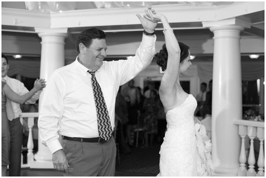 Kent Manor Inn Father Daughter Dance - Stevensville Wedding Photographer