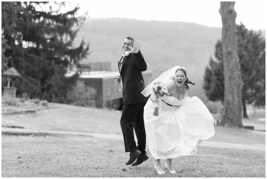 Hunt Valley Wedding Couple - Winter Wedding Photography