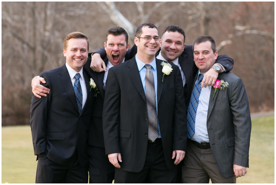 Hunt Valley Wedding Party - Winter Wedding Photography