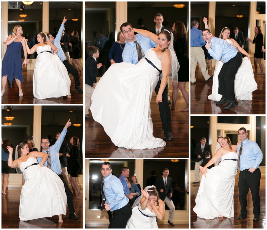 Hunt Valley Golf Club Wedding Reception - Winter Wedding Photography