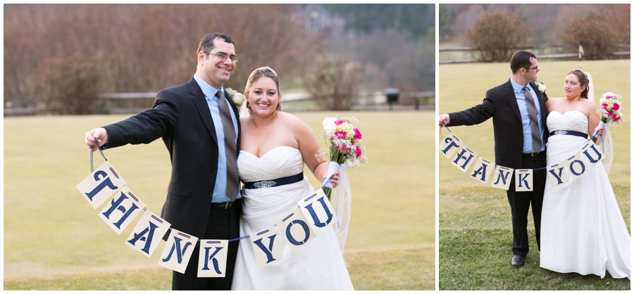 Hunt Valley Golf Club Wedding Photographer - Winter Wedding Photography