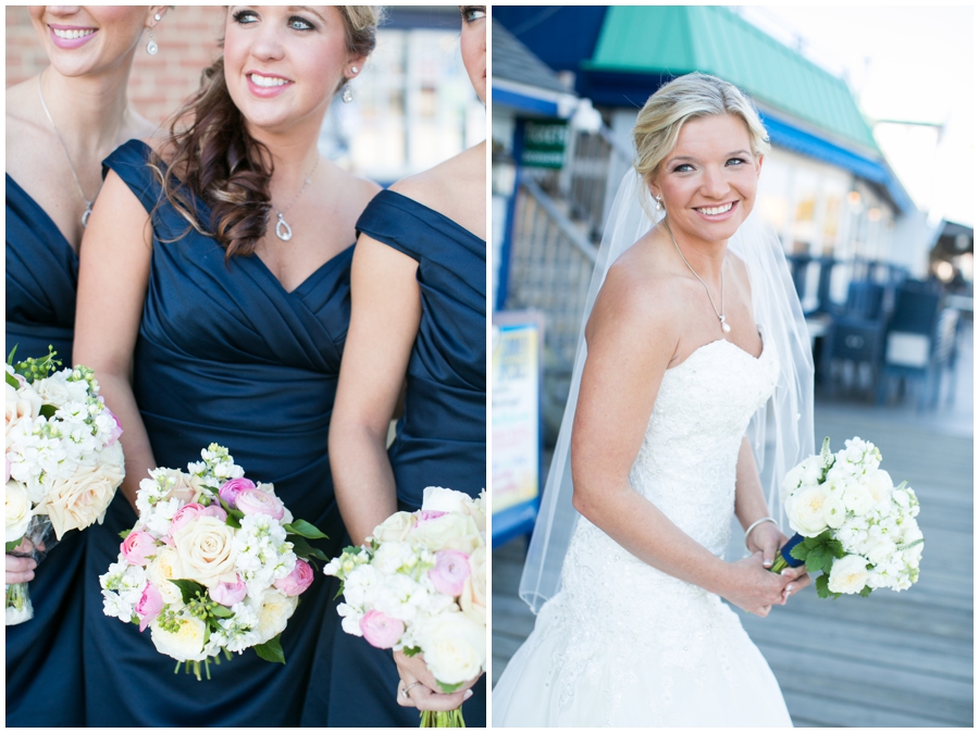 Annapolis Marriott Dock - Pussers Bridal Party Photo