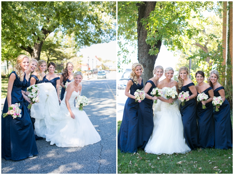 Annapolis Marriott Wedding Photographer - Annapolis Bridal Party Photo