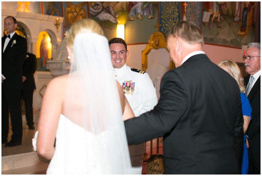 Annapolis Greek Ceremony Photographer - Sts. Constantine and Helen Greek Orthodox Church Ceremony