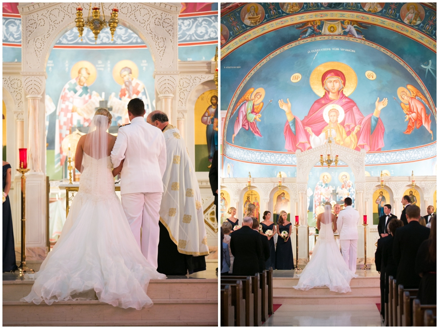 Annapolis Greek Ceremony Photographer - Sts. Constantine and Helen Greek Orthodox Church Ceremony