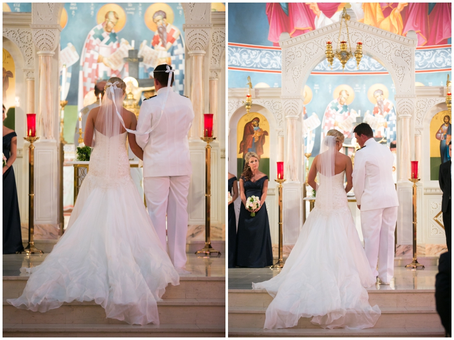 Annapolis Greek Ceremony Photographer - Sts. Constantine and Helen Greek Orthodox Church Ceremony