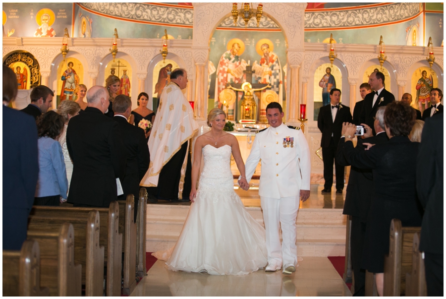 Annapolis Greek Ceremony Photographer - Sts. Constantine and Helen Greek Orthodox Church Ceremony