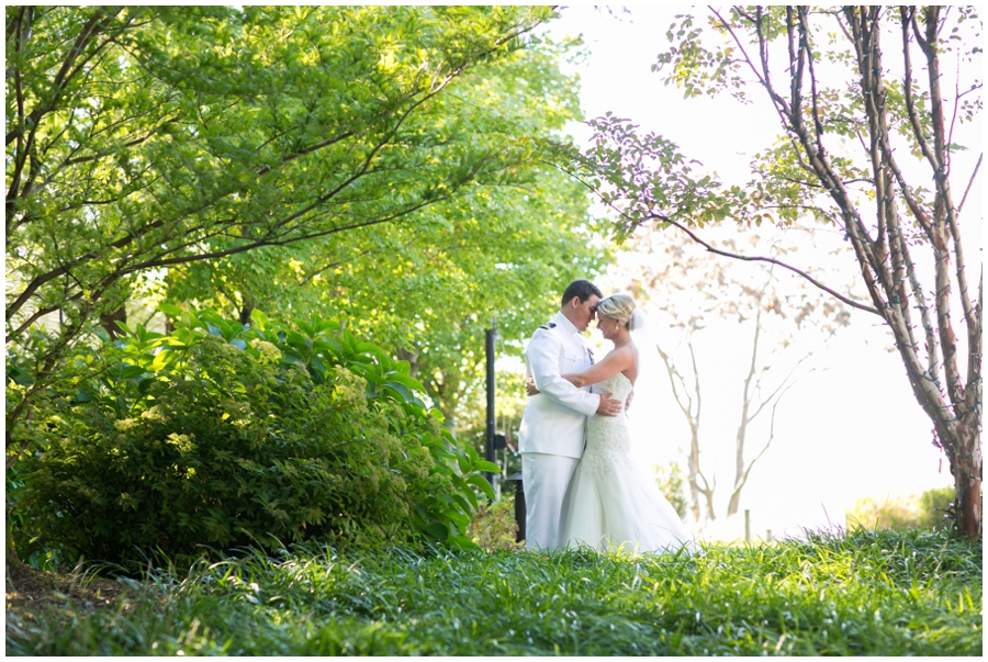 Chesapeake Bay Beach Club Military Wedding Photographer - Waterfront Wedding venue