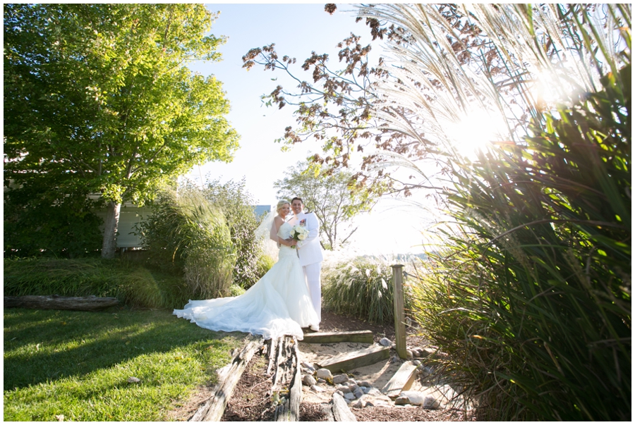 Chesapeake Bay Beach Club Military Wedding Photographer - Waterfront Wedding venue