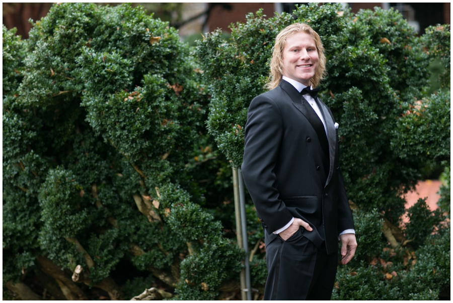 St Marys Annapolis Wedding - Groom Portrait