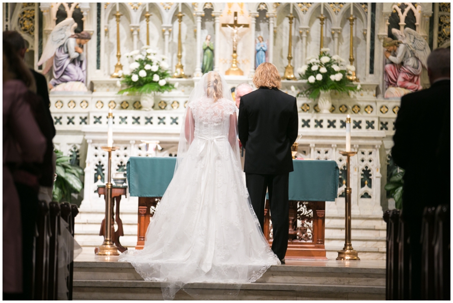 St Mary's Annapolis Wedding Ceremony Photographer