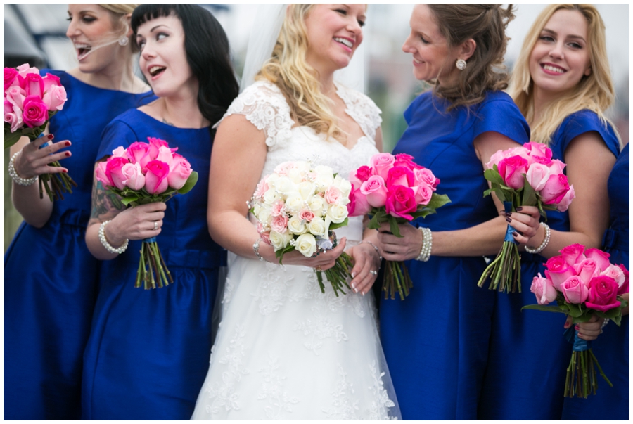 Sheraton Annapolis Winter Wedding Party Photograph