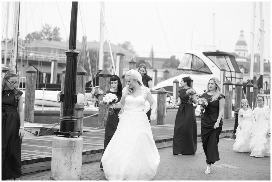 City Dock Annapolis Winter Wedding Photography