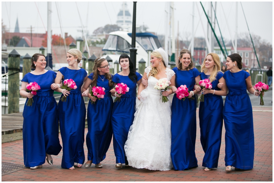 City Dock Annapolis Winter Wedding Photography