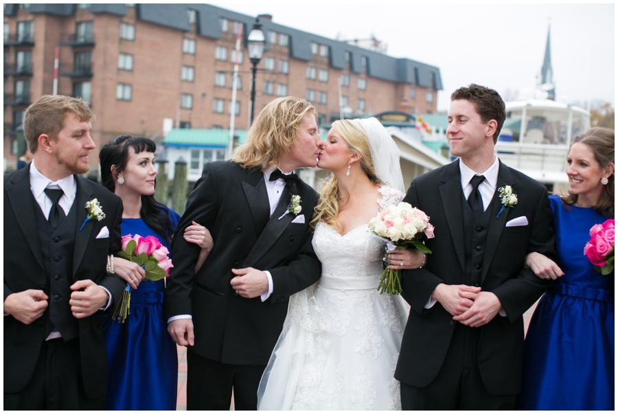 City Dock Annapolis Winter Wedding Photography