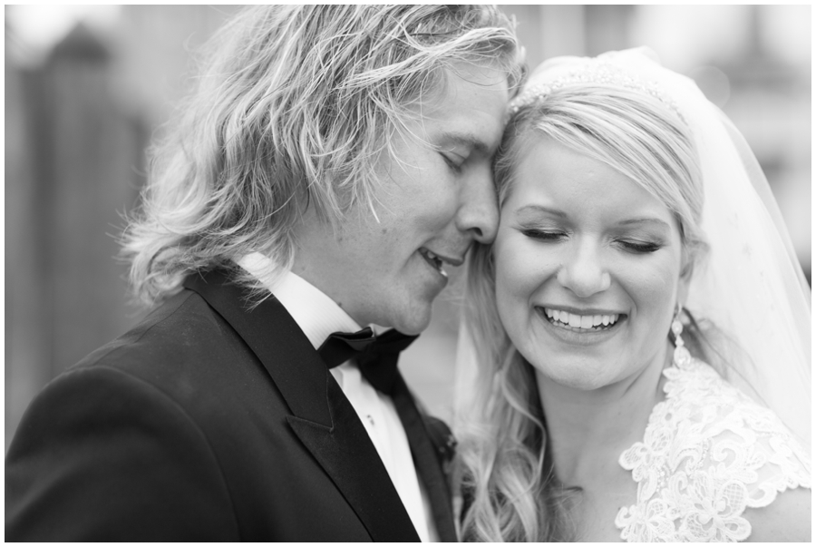 City Dock Annapolis Wedding Photography - Winter Romantic Portrait