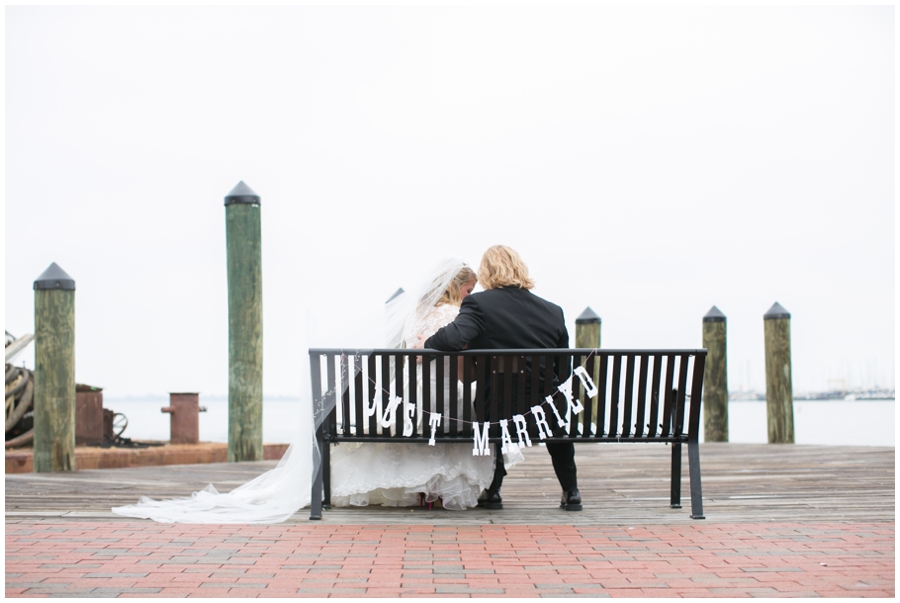 City Dock Annapolis Wedding Photographer - waterfront wedding photography