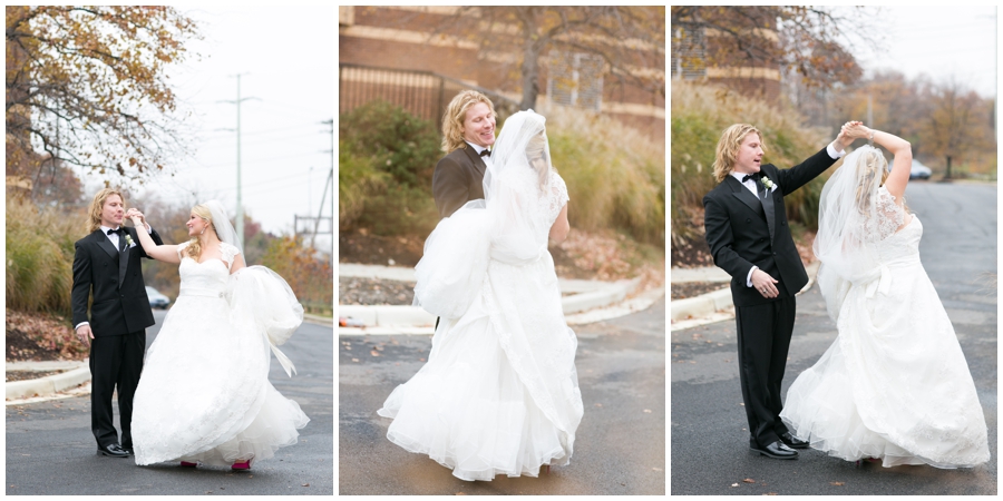 Sheraton Annapolis Winter Wedding Photographer - candid wedding photograph