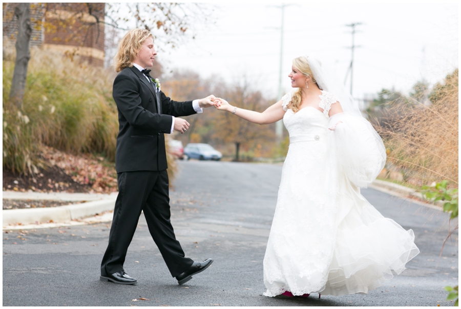 Sheraton Annapolis Winter Wedding Photographer - dancing wedding photograph