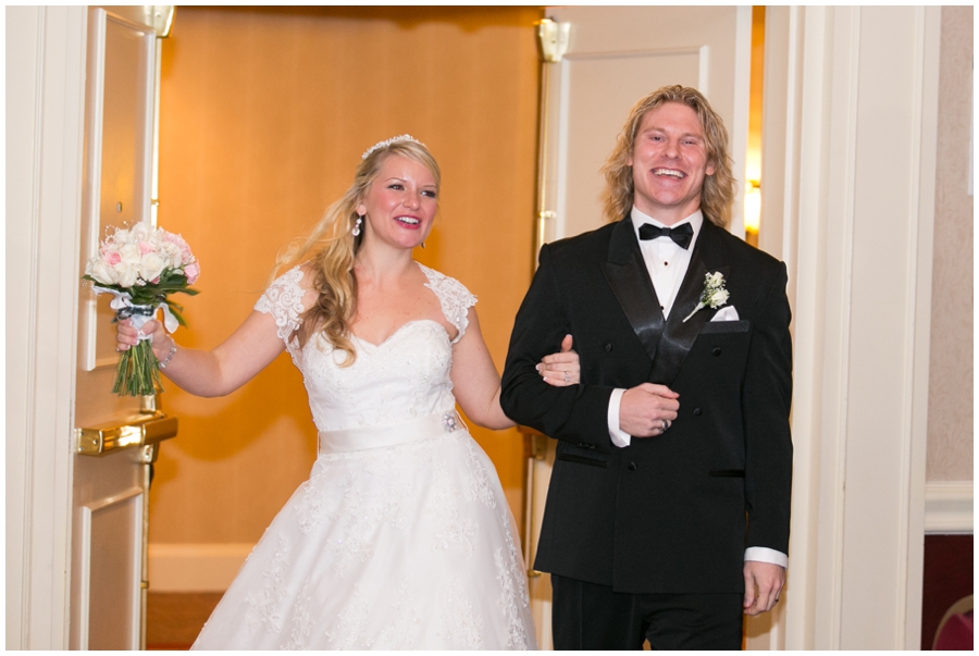 Sheraton Annapolis Winter Wedding Reception - Indoor Reception