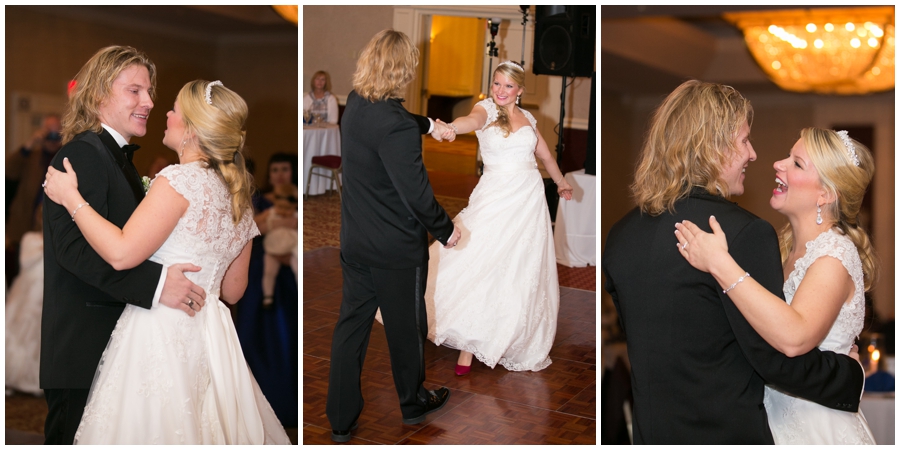 Sheraton Annapolis Winter Wedding Reception - Indoor Reception