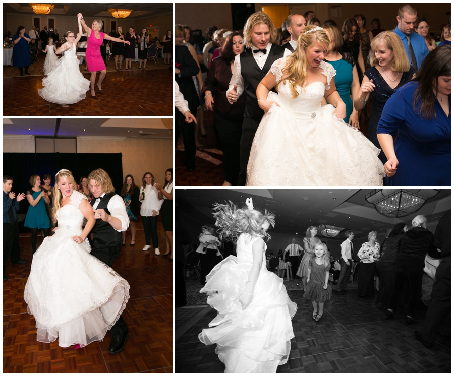 Sheraton Annapolis Winter Wedding Reception - Indoor Reception