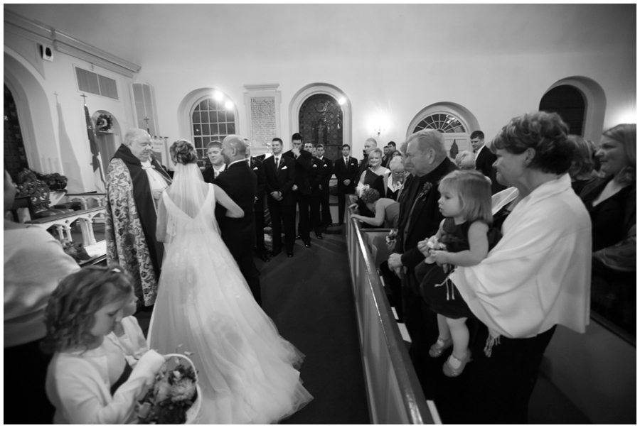 Annapolis Winter Wedding - St James Parish Wedding Photographer