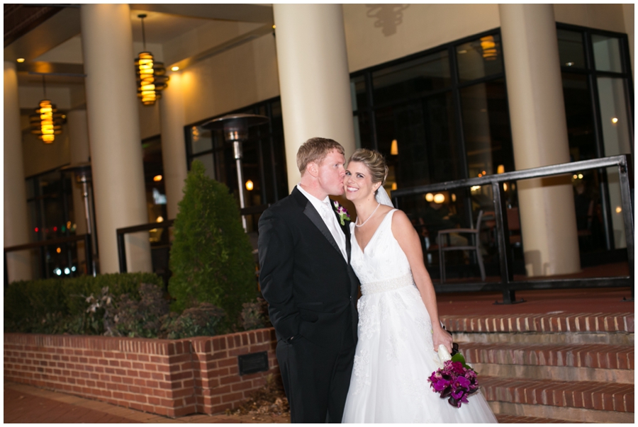 Loews Annapolis Winter Love Portrait  - Downtown Annapolis Wedding Photographer