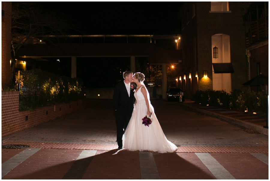 Loews Annapolis Winter Love Portrait  - Downtown Annapolis Wedding Photographer