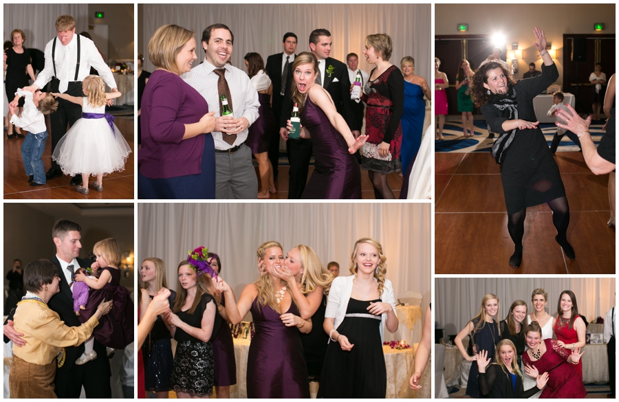 Loews Indoor Wedding Reception  - Downtown Annapolis Reception Photographer