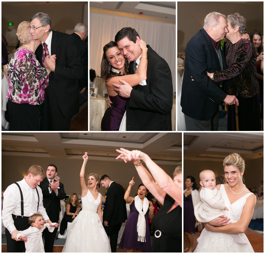 Loews Indoor Wedding Reception  - Downtown Annapolis Reception Photographer