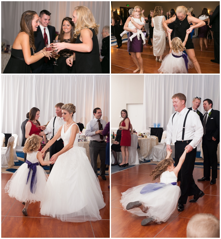 Loews Indoor Wedding Reception  - Downtown Annapolis Reception Photographer