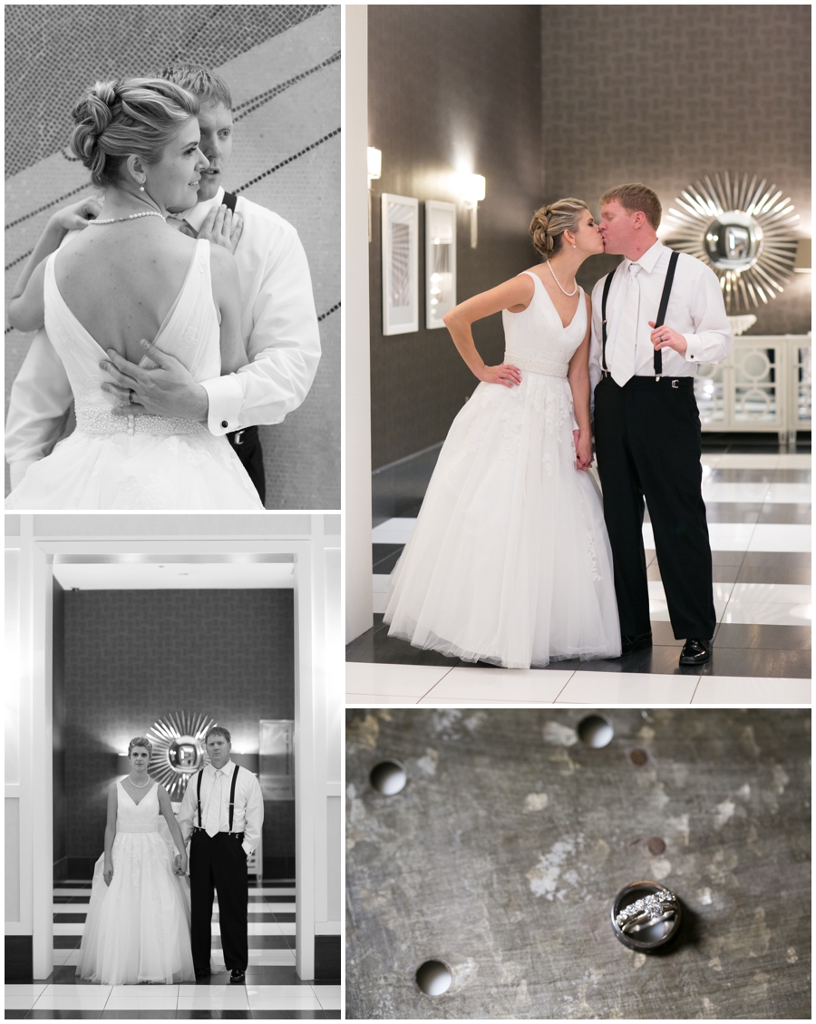 Loews Annapolis Wedding Couple  - Downtown Annapolis Love Photographer