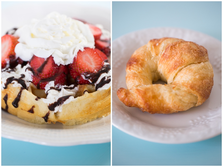 The Honey Hive - Edgewater Cafe and Artisan Bakery - Waffle and fruit