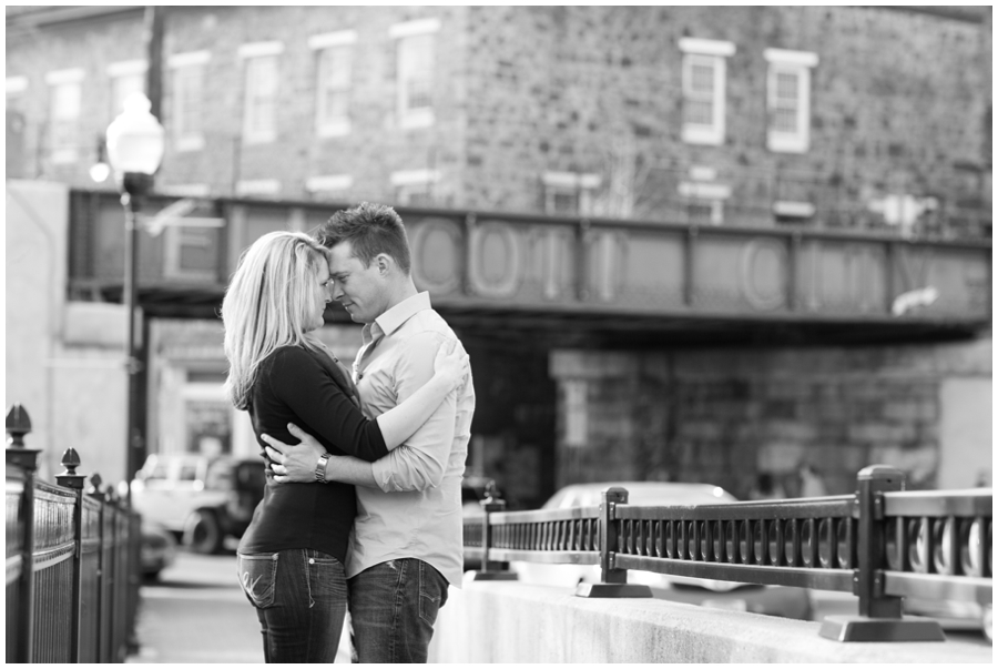 Ellicott City Engagement Photographer -Train Engagement Photographs