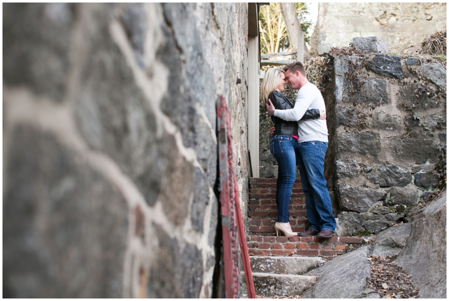 Ellicott City Engagement Photographer - Red Shutter - Love Portraits