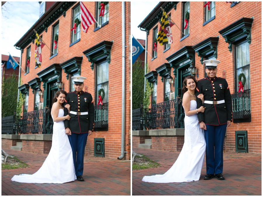 Gibson's Lodging of Annapolis Elopement Photographer - Winter Love Portrait