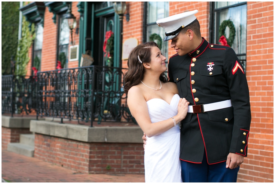 Gibson's Lodging of Annapolis Elopement Photographer - Winter Love Portrait