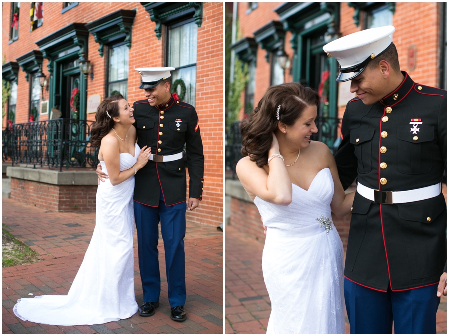 Gibson's Lodging of Annapolis Elopement Photographer - Winter Love Portrait