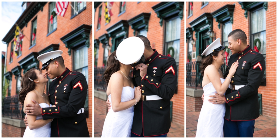 Gibson's Lodging of Annapolis Elopement Photographer - Winter Love Portrait