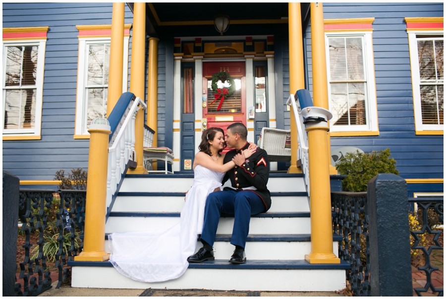 Annapolis Elopement Photographer - Winter Love Portrait