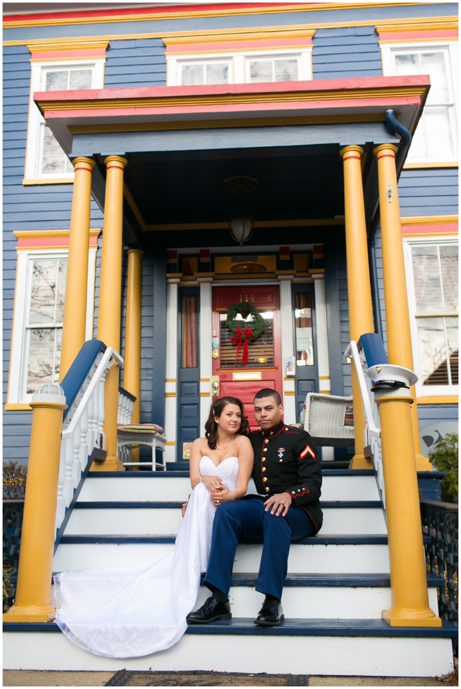 Annapolis Elopement Photographer - USNA Love Portrait