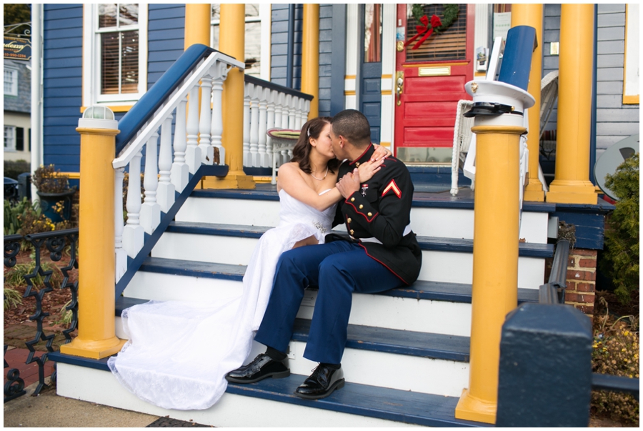 Annapolis Elopement Photographer - USNA Love Portrait