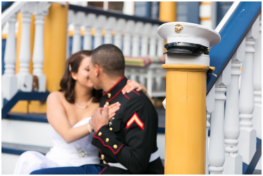 Annapolis Elopement Photographer - USNA Love Portrait